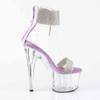 Pleaser - ADORE727RS Sandale à bride à la cheville - Transparent Product image